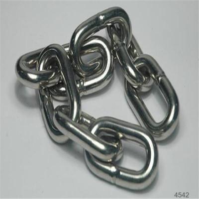 China Drag Chain Mild Steel Link Chain G30 Ordinary Electric Galvanized for sale