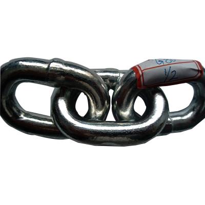 China Drag Manufacturer 3/8 10MM Galvanized G80 Chain Hoist Hoist Chain for sale