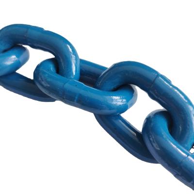 China Lifitng Blue Coated 8620D Alloy Steel G100 Lifting Chain for sale