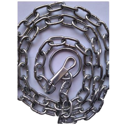 China Viable Dog Choke Chain Hardware Chain Link Dog Collars for sale