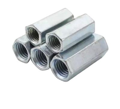 China Heavy industry good quality stainless steel rass 303/304/316 hex long coupling nut made in chinese factories for sale