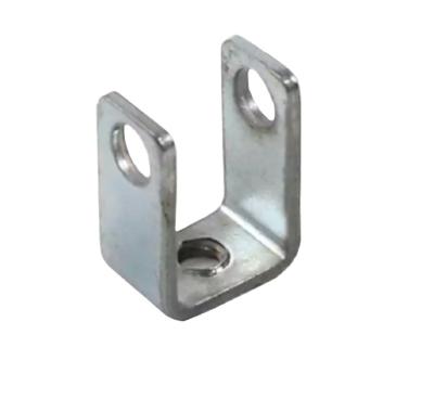 China Q235 Steel Custom Metal Stamping Stainless Steel Bending Wall Mounting U Shape Angle Metal U Bracket for sale