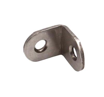 China Supporting precision stamping hardware home stainless steel single side corner bracket in stock for sale