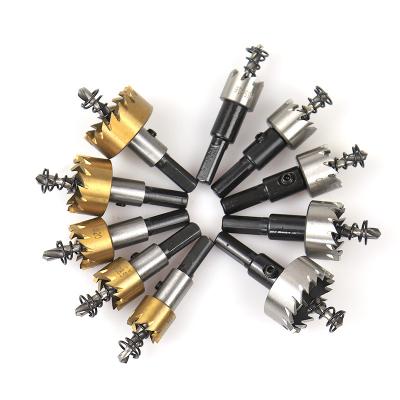 China Factory Sale HSS 4241 Stainless Steel Hss Hole Saw Set Metal Hole Opener Good Quality Metal Drilling Action Good for sale