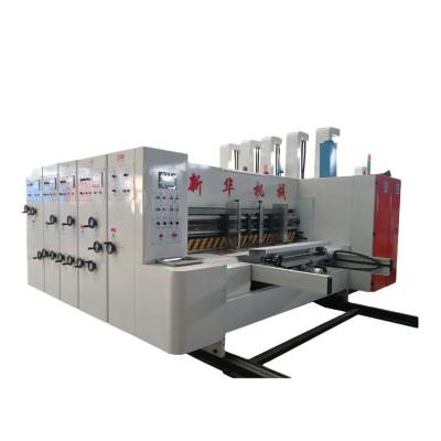 China Automatic Corrugated Hotels Cardboard Cardboard Box Flexo Slotter Printing Making Machine For PaperFlexo Plate for sale