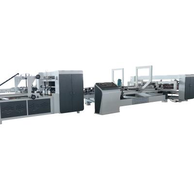 China Top Quality Automatic Folder Gluer Food And Carton Stapler Machinery for sale