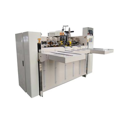 China Semi Automatic STITCHING BOX Cardboard Packaging Corrugated Box Stitching Stapler Machine for sale