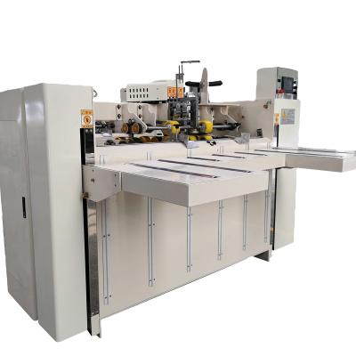 China Semi Automatic Food Stapler Stitching Machine For Making Corrugated Cardboard Box for sale