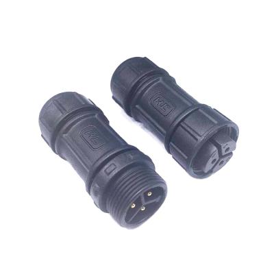 China Outdoor Lighting Waterproof Led Electrical Cable Underground Circular Male Connectors for sale