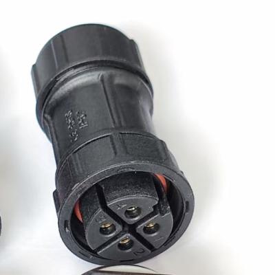 China Factory Outdoor M20 4pin Ignition High Quality Waterproof Cord Screwed Wire Connector for sale