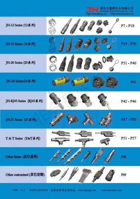 China M21 2/3/4 pin outdoor lighting straight 2 way ip68 led lighting cable waterproof screw connector for sale