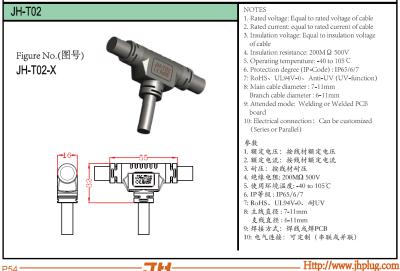 China Outdoor Lighting High Quality Military Waterproof Ip67 Connector for sale