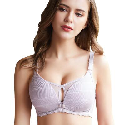 China Woman Care QUICK DRY Bra With Front Button For Maternity Nursing Underwear for sale