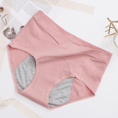 China Antibacterial Plus Size V Waist Period Underwear For Women Cotton Leakproof Period Underwear for sale