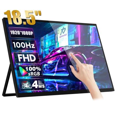 China PS4 PS5 Xbox LCD Portable Monitor Touchscreen 100Hz 18.5