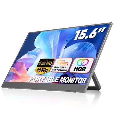 China 15.6 Zoll Portable Laptop Externer Bildschirm Monitor IPS-Panel 262K 60Hz zu verkaufen