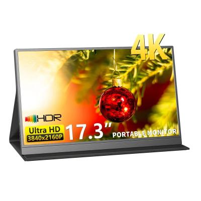 China UHD IPS 4K USB-C Tablet externes Display tragbares Monitor Bildschirm 17,3 Zoll zu verkaufen