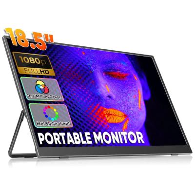 China Jogo Leve Portable PS5 Monitor 18,5 polegadas 1080P FHD USBC Com Kickstand à venda