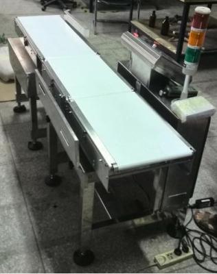 China Stainless Steel Check Weigher Machine 1000VA 10gs - 600gs Capacity for sale