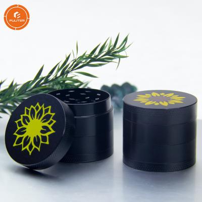 China Spice Weed Herb Grinder Custom Logo Industrial Wholesale Zinc Alloy Electric for sale