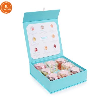 China Handmade Custom Magnetic Gift Paper Flower Packaging Box for sale