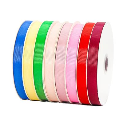 China Custom Bright Color Stability Paper Bag Gift Strip Ribbons Flower Ribbon Stripe Merry Christmas Ribbon Logo for sale