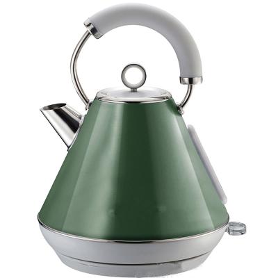 China 1.8L Heating Element Stainless Steel Home Appliance Hidden Cheap Electric Kettle Can Clean Scale Filter 360 Degree Cordless Base for sale