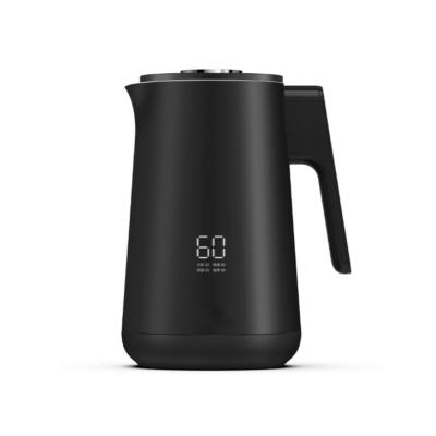 China 360 degree 304 degree base 1.7L stainless steel factory pp plastic electric kettle 2021 wholesale hot sale with touch button for sale