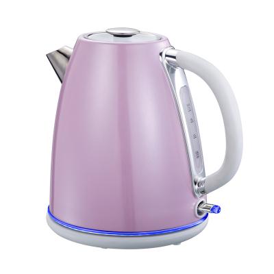 China 360 Degree Rotation Base Factory Customized Household Appliances Wholesale 1.7 Liter Stainless Steel Quick Boiling Electric Kettle Cordless Kettle for sale