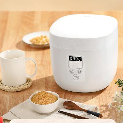 China Home Smart Touch Screen Kitchen Appliances Digital Timer Control Mini Small Rice Cooker Baby 2L Drum Shape for sale