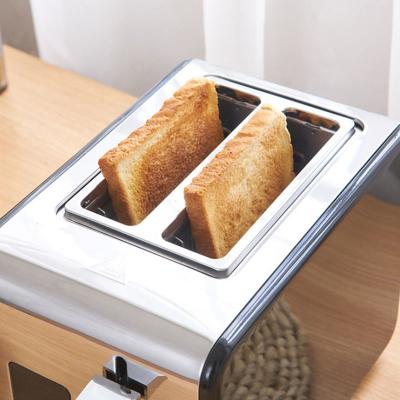 China Newest Factory Price Retro Style Stainless Steel Commercial 2 Slice Bread Toaster for sale