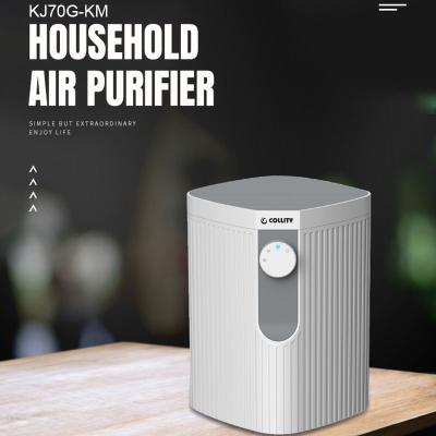 China USB Rechargeable Air Purifiers Sterilization Household Appliances Portable Home Office Desktop Air Filters UV Purifiers for sale