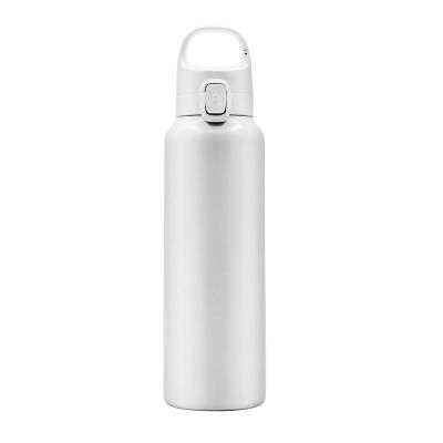 China White 600ml Double Wall Water Bottle Stainless Steel Custom Thermos Viable Insulated Promotional Traveling Vacuum Flask for sale