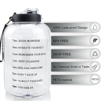 China Sustainable Hot Sale Creative Water Bottle 3780ml Large Capacity Sports Space Juice Plastic My Water Bottle No BPA for sale