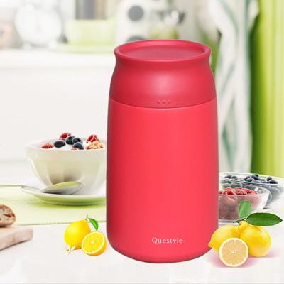 China PORTABLE Wholesale Double Wall Vacuum Insulated Stainless Steel Various Size Food Thermo Jar 400ml / 550ml for sale