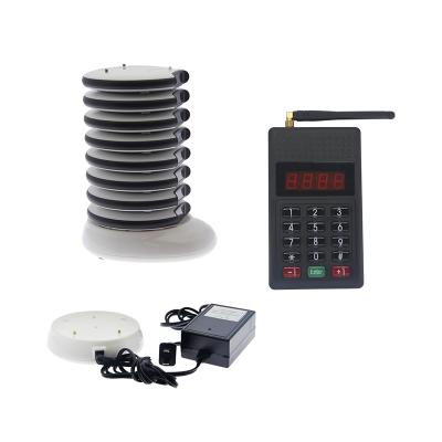 China Easily Assembled Wireless System Restaurant Meeyi Paging Service Calling System Restaurant Wireless Pager for sale