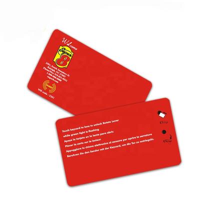 China Waterproof / waterproof hotel smart rfid card rfid identification 13.56mhz access control key card for sale