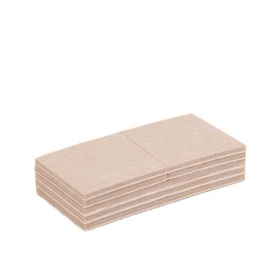 China Modern Hot Sale Furniture Leg Protector Non-slip Felt Pads And High Quality Square Adhesive Durable Felt Pads for sale