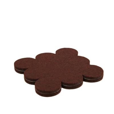 China Modern Factory Wholesale Price Customized Furniture Felt Pads Adhesives Strong Heavy Duty Diy Furniture Parts Felt Pad for sale