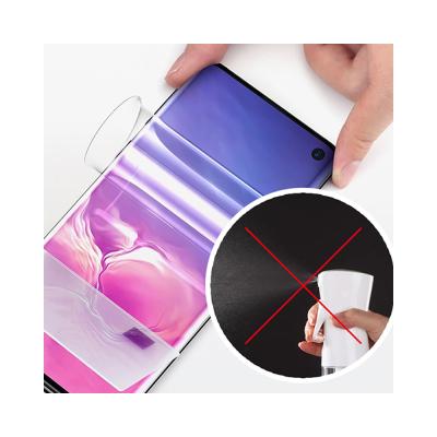 China Super Sensitive Mobile Phone Direct Selling Anti-fingerprint Mobile Phone Screen Protector For SAMSUNG for sale