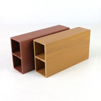 China Eco-friendly easy install composite materials of home/office/cafe/hotel/living room interior decoration wood tube construction wood for sale