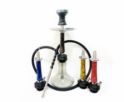 China Cheapest Russian Hookah Resin Shisha Narguile Hooakh With Resin Stem Glass Tong Bowl for sale