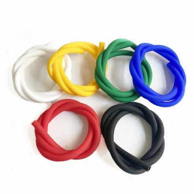 China Cheap Colorful Shisha Tool Food Grade Silicone Hookah Hose Shisha Silicone Tube Smoking Smoking Pipe for sale