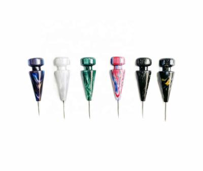 China Wholesale Hookah Fork Puncher And Poker Hookah Resin Fork Spike For Shisha Foil Puncher Needle for sale