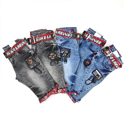 China Factory Price Breathable Boy Jeans Shorts Boys Denim Pants Boys Short Jeans for sale