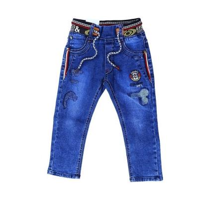 China Breathable Kids Spells Running Wear High Quality Jeans Pants for sale