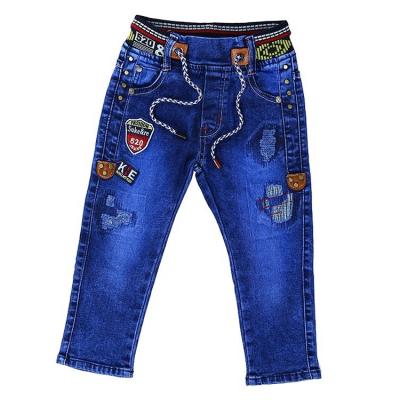 China Latest Design Wholesale Price Breathable Kids Jeans Pants for sale