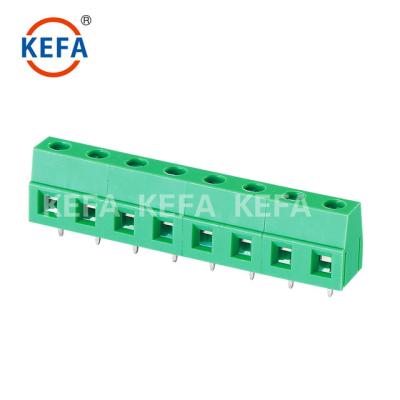 China PA66 Connector Terminal Block With Rising Clamp Brass Cage for sale