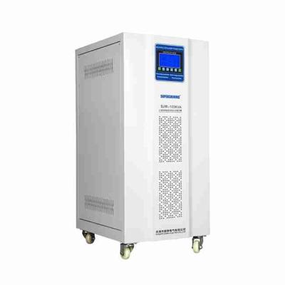 China â ‰ ¥ 98.5% SJW-100KVA China Manufacturer Temperature Voltage Regulator Voltage Regulator Machinery for sale