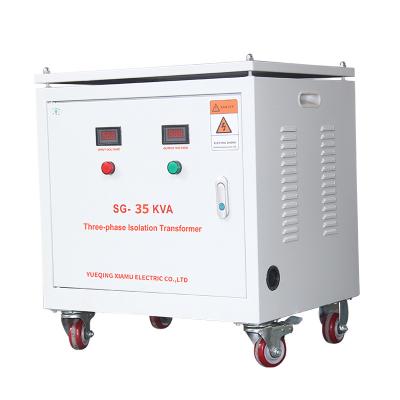 China 35kva to 220V Power Digital Display Transformer Air Conditioner Transformer Three Phase Dry Type Transformer 380V for Machine Tool for sale